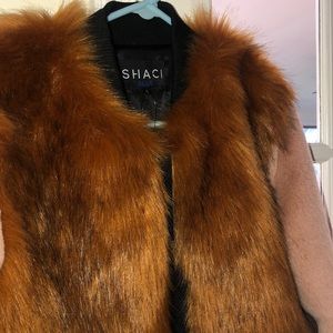 SHACI FUR CROPPED JACKET SMALL